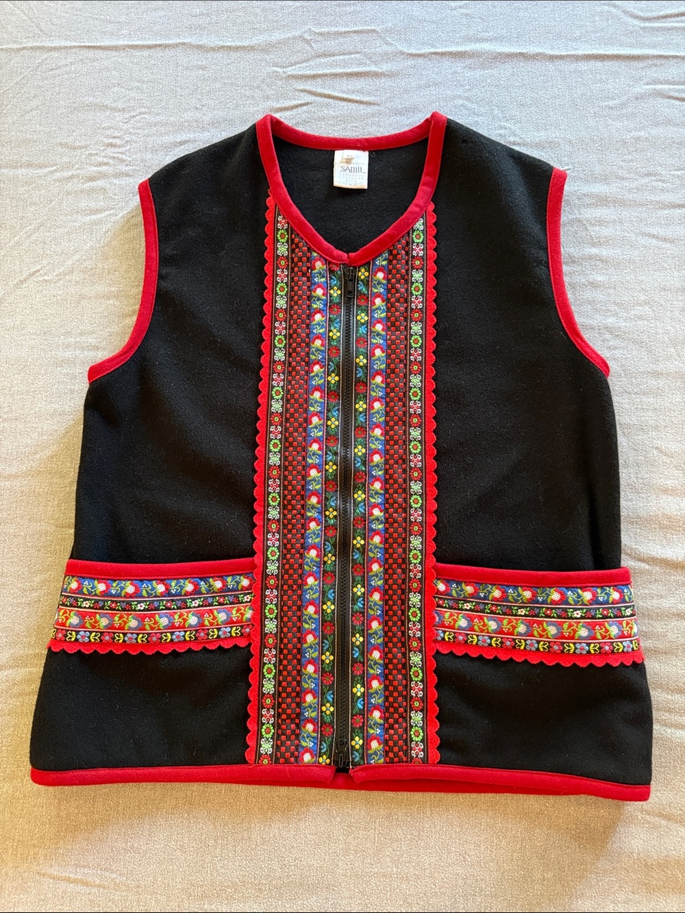 SAMII Wool Vest